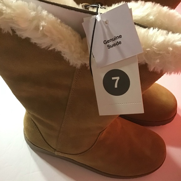 🍁 LAST PAIR! CHARLEIGH SUEDE BOOTS - Picture 7 of 16